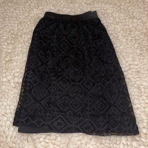 MADEWELL STRETCH SKIRT Large